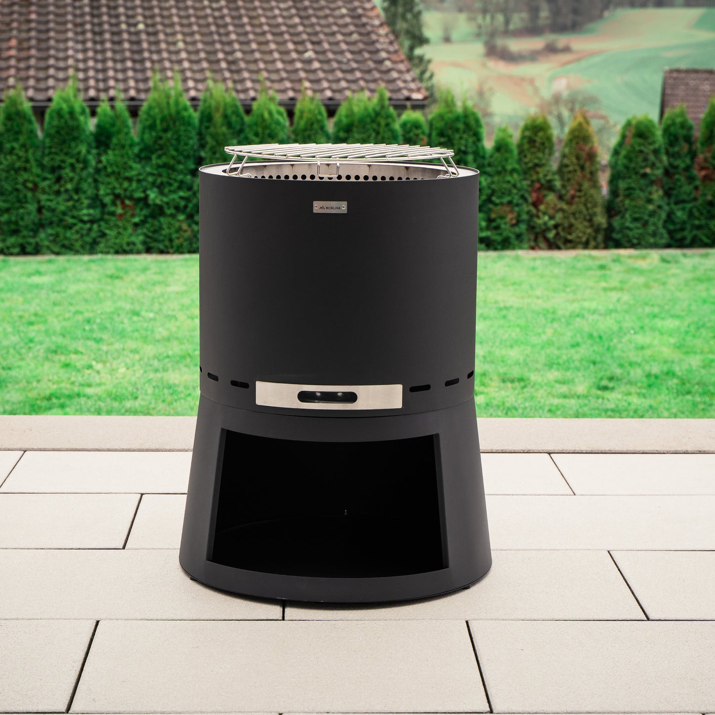 FIRE&STONE: Multifunctionele Vuurkorf & Grill plaat