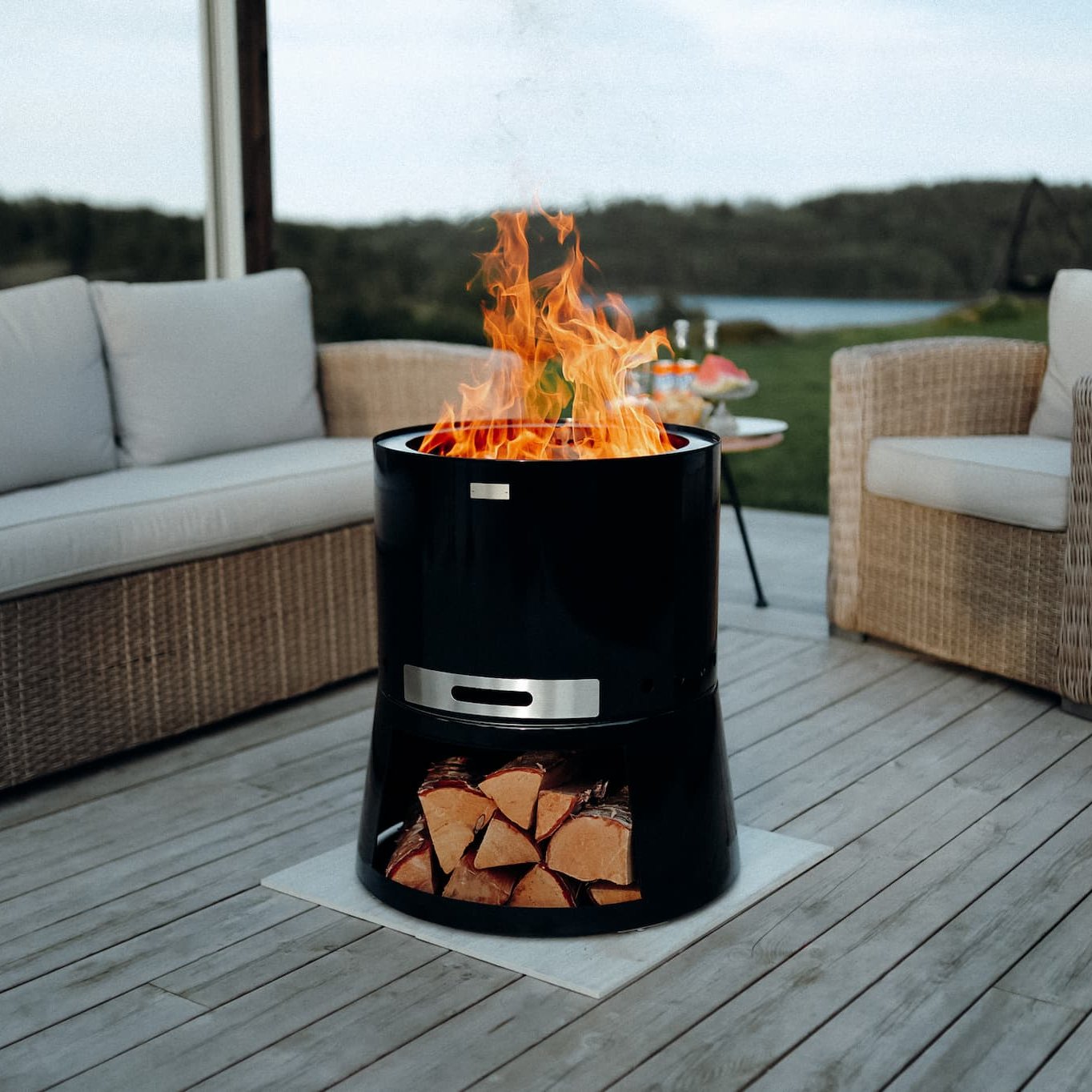 FIRE&STONE: Multifunctionele Vuurkorf & Grill plaat