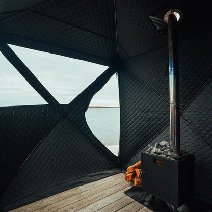 FIRE&STONE: Mobiele Saunatent XL